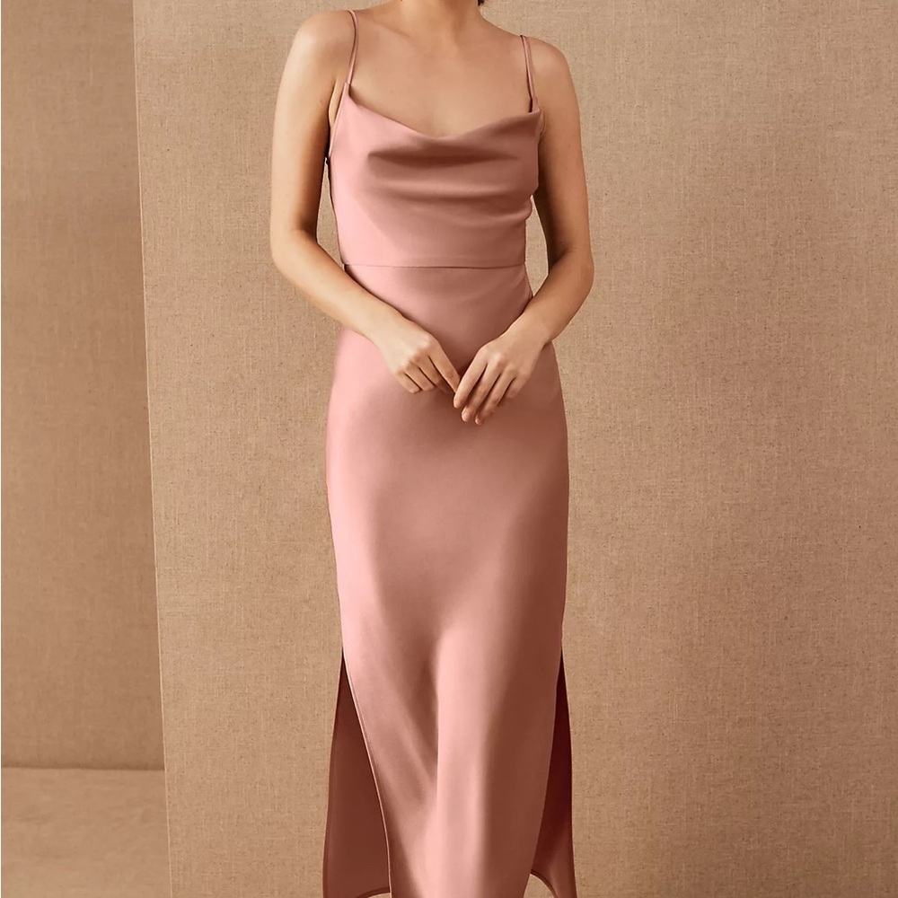 BHLDN Sachin + Babi Blush Midi Dress NWT